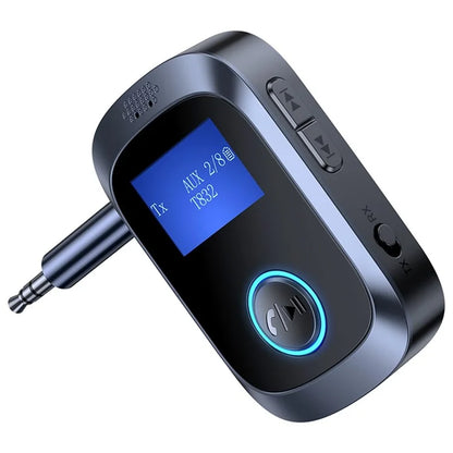 C85 Car Audio Bluetooth Transmitter Receiver 3.5mm Aux Adapter for Speaker Amplifier