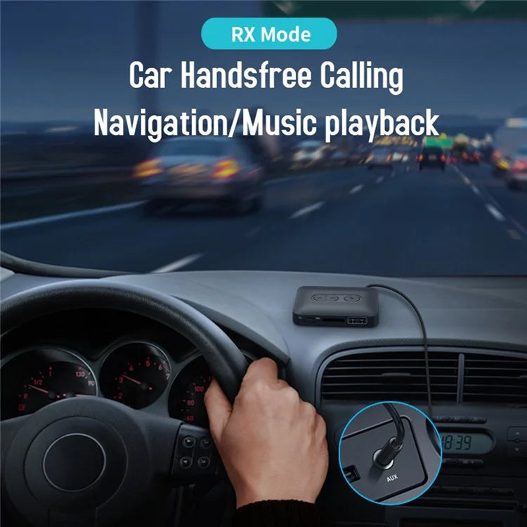 B58 Bluetooth 5.4 Transmitter Receiver MP3 AUX Adapter for TV / Computer