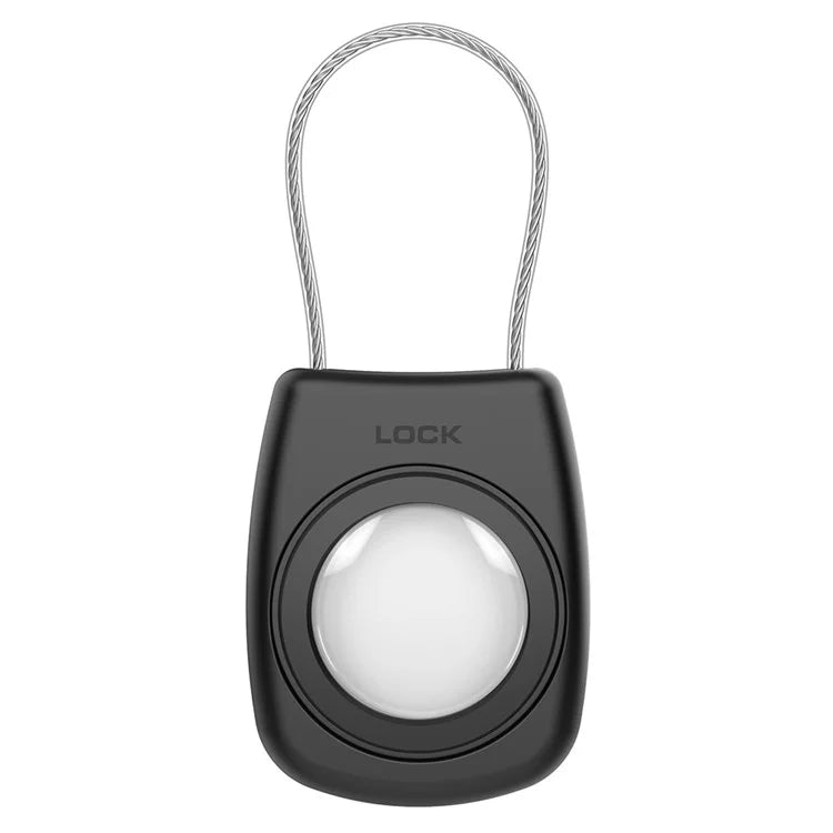 Waterproof Hard PC Protective Case for AirTag Bluetooth Tracker with Wire Cable