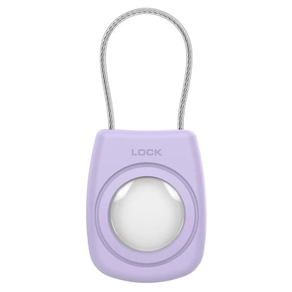 Waterproof Hard PC Protective Case for AirTag Bluetooth Tracker with Wire Cable