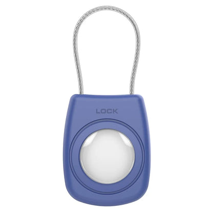 Waterproof Hard PC Protective Case for AirTag Bluetooth Tracker with Wire Cable