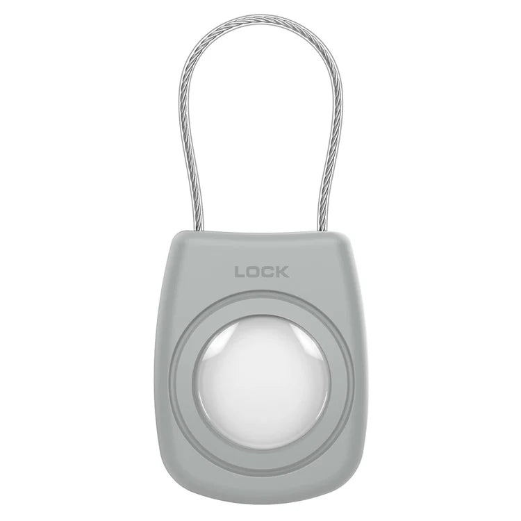 Waterproof Hard PC Protective Case for AirTag Bluetooth Tracker with Wire Cable