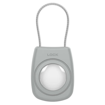 Waterproof Hard PC Protective Case for AirTag Bluetooth Tracker with Wire Cable