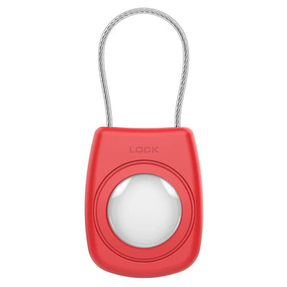 Waterproof Hard PC Protective Case for AirTag Bluetooth Tracker with Wire Cable