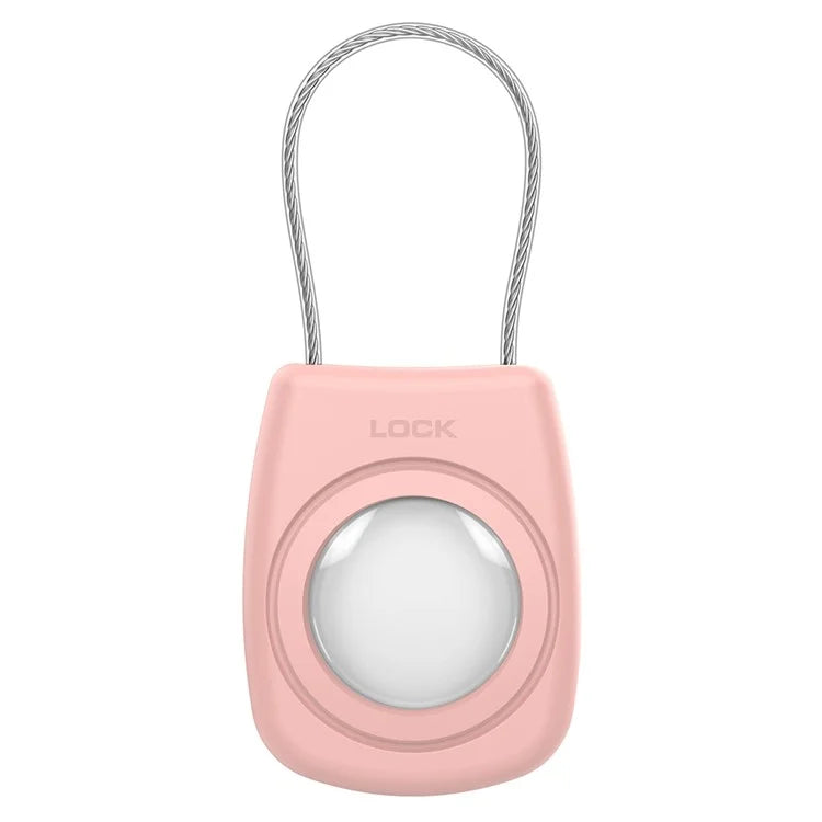 Waterproof Hard PC Protective Case for AirTag Bluetooth Tracker with Wire Cable