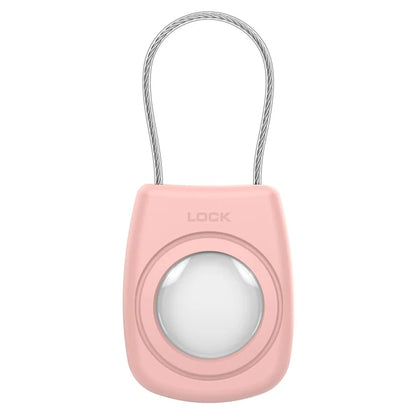 Waterproof Hard PC Protective Case for AirTag Bluetooth Tracker with Wire Cable