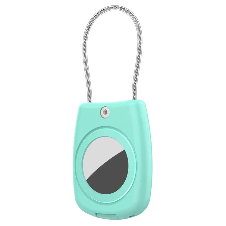 Waterproof Hard PC Protective Case for AirTag Bluetooth Tracker with Wire Cable