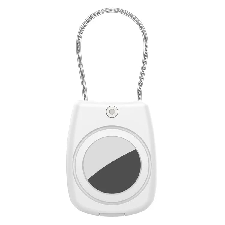 Waterproof Hard PC Protective Case for AirTag Bluetooth Tracker with Wire Cable