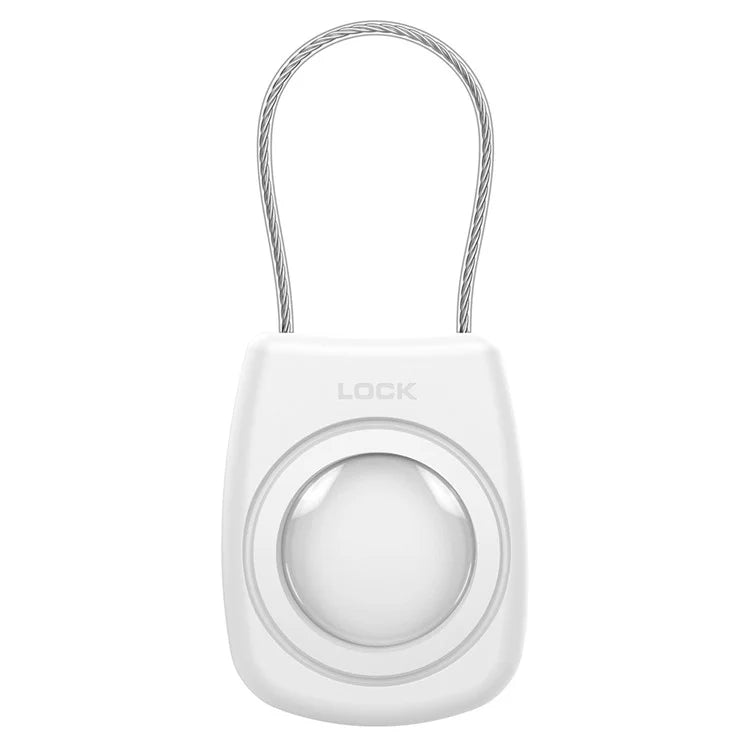 Waterproof Hard PC Protective Case for AirTag Bluetooth Tracker with Wire Cable