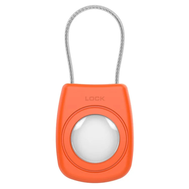 Waterproof Hard PC Protective Case for AirTag Bluetooth Tracker with Wire Cable