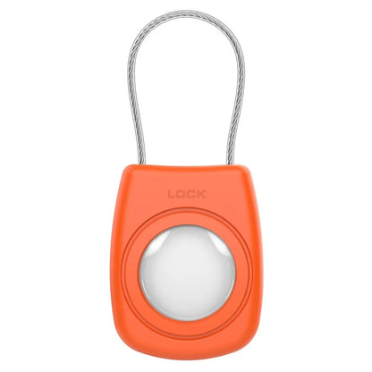 Waterproof Hard PC Protective Case for AirTag Bluetooth Tracker with Wire Cable