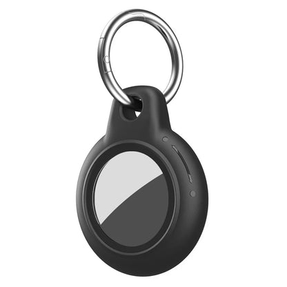 For AirTag Waterproof Case Hard PC Protective Cover Holder with Keychain