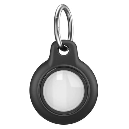 For AirTag Waterproof Case Hard PC Protective Cover Holder with Keychain