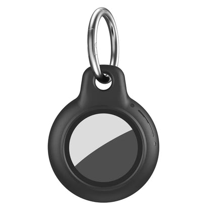 For AirTag Waterproof Case Hard PC Protective Cover Holder with Keychain