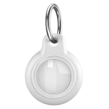 For AirTag Waterproof Case Hard PC Protective Cover Holder with Keychain