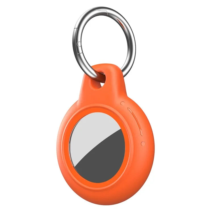 For AirTag Waterproof Case Hard PC Protective Cover Holder with Keychain