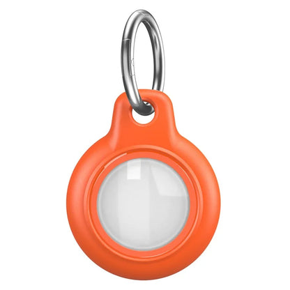For AirTag Waterproof Case Hard PC Protective Cover Holder with Keychain