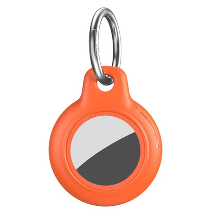 For AirTag Waterproof Case Hard PC Protective Cover Holder with Keychain