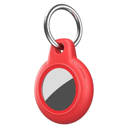 For AirTag Waterproof Case Hard PC Protective Cover Holder with Keychain