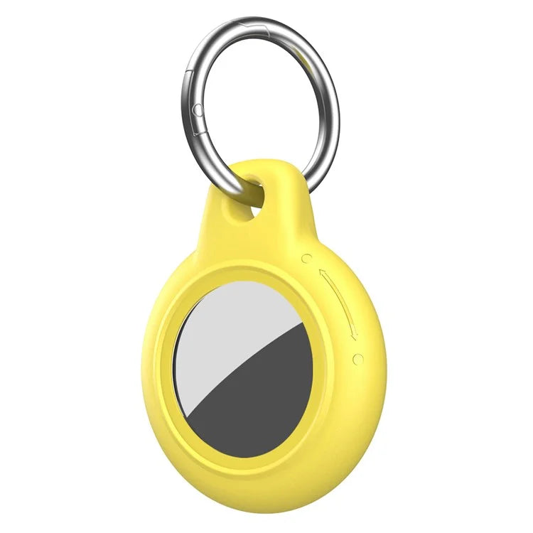 For AirTag Waterproof Case Hard PC Protective Cover Holder with Keychain