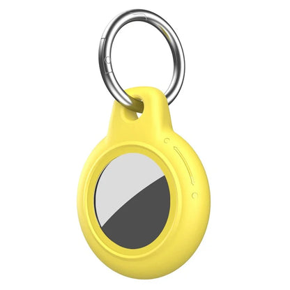 For AirTag Waterproof Case Hard PC Protective Cover Holder with Keychain