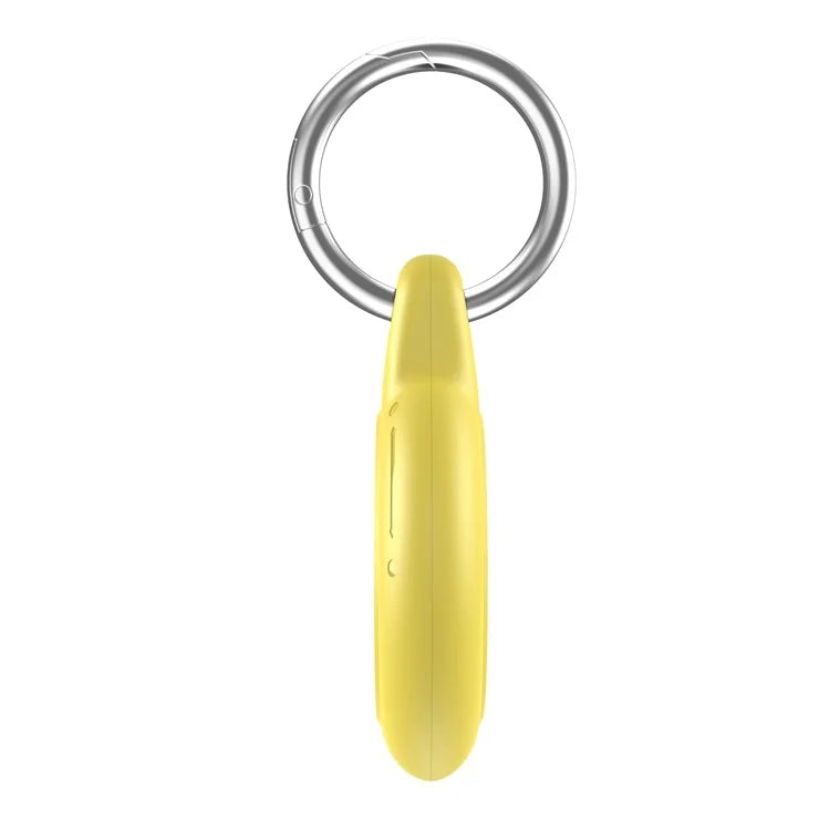 For AirTag Waterproof Case Hard PC Protective Cover Holder with Keychain