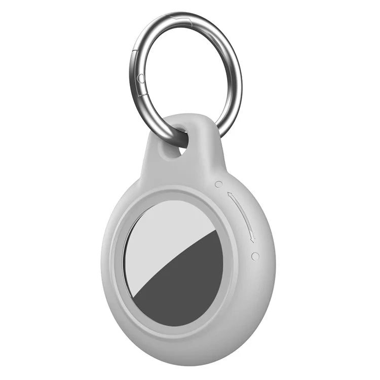 For AirTag Waterproof Case Hard PC Protective Cover Holder with Keychain