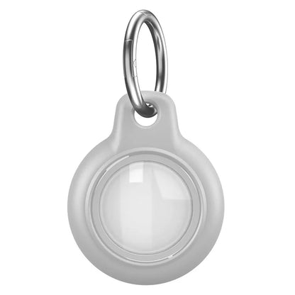 For AirTag Waterproof Case Hard PC Protective Cover Holder with Keychain