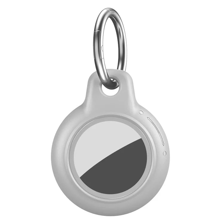 For AirTag Waterproof Case Hard PC Protective Cover Holder with Keychain