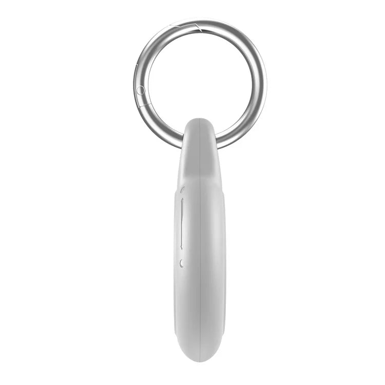 For AirTag Waterproof Case Hard PC Protective Cover Holder with Keychain