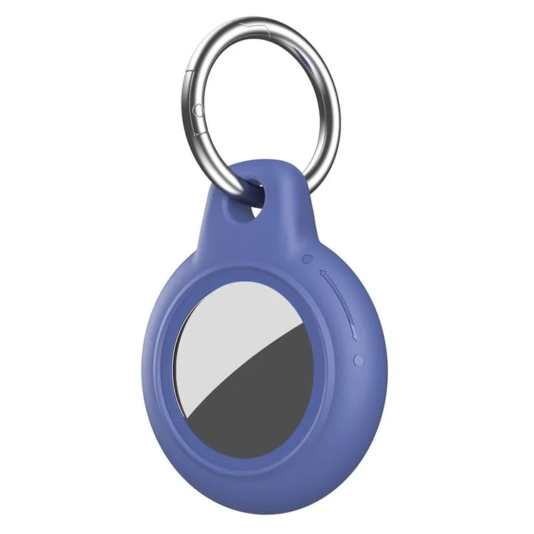 For AirTag Waterproof Case Hard PC Protective Cover Holder with Keychain