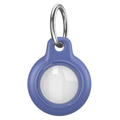 For AirTag Waterproof Case Hard PC Protective Cover Holder with Keychain