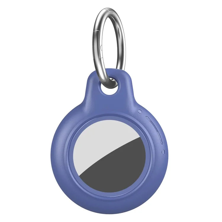 For AirTag Waterproof Case Hard PC Protective Cover Holder with Keychain