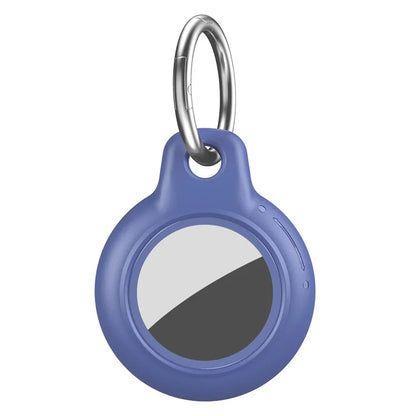 For AirTag Waterproof Case Hard PC Protective Cover Holder with Keychain