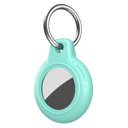 For AirTag Waterproof Case Hard PC Protective Cover Holder with Keychain