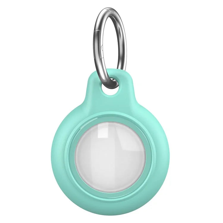 For AirTag Waterproof Case Hard PC Protective Cover Holder with Keychain