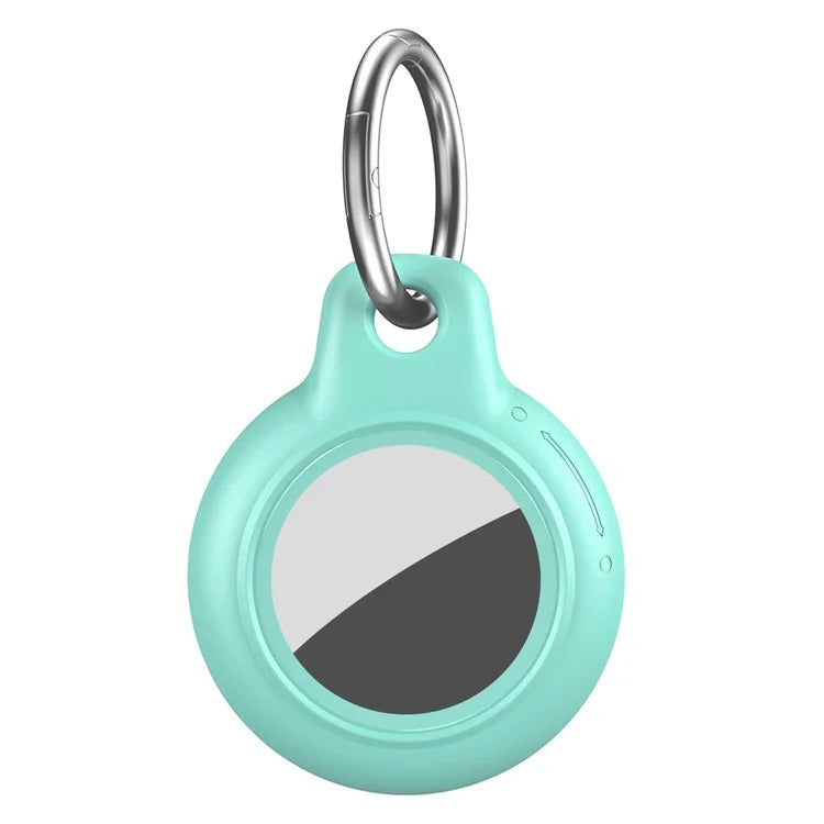 For AirTag Waterproof Case Hard PC Protective Cover Holder with Keychain