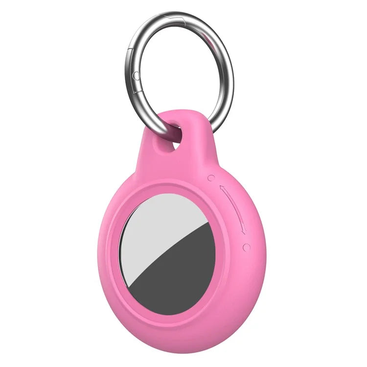 For AirTag Waterproof Case Hard PC Protective Cover Holder with Keychain