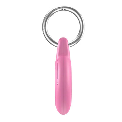 For AirTag Waterproof Case Hard PC Protective Cover Holder with Keychain