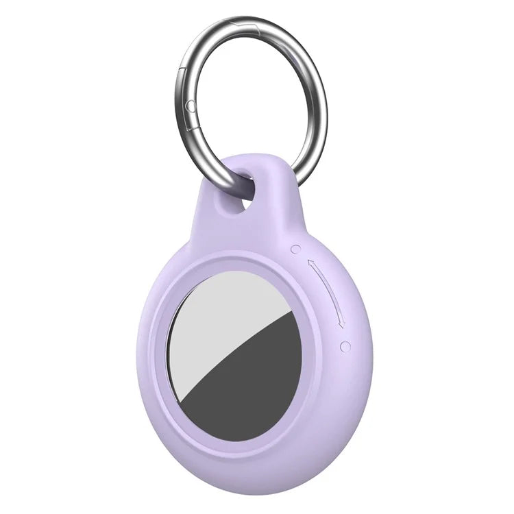 For AirTag Waterproof Case Hard PC Protective Cover Holder with Keychain