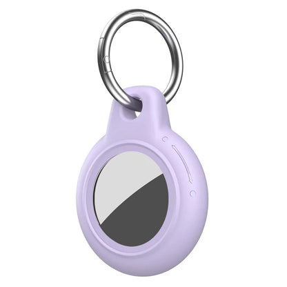 For AirTag Waterproof Case Hard PC Protective Cover Holder with Keychain