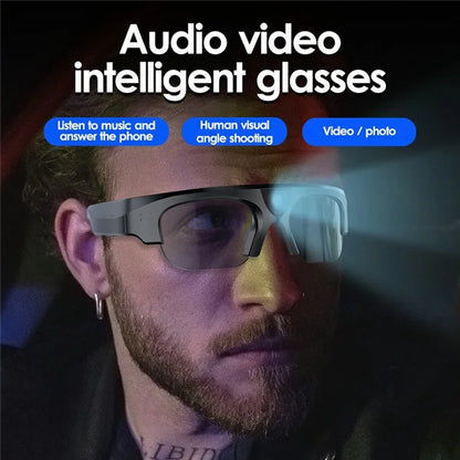 XV16 2K Video Camera Smart Glasses Bluetooth Sports Earphone without Memory Card (CE Certified)