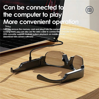 XV16 2K Video Camera Smart Glasses Bluetooth Sports Earphone without Memory Card (CE Certified)