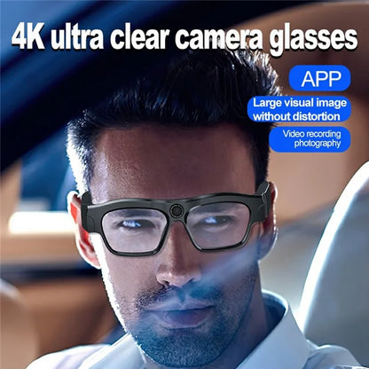 XV18 4K Camera Smart Glasses Bluetooth Sports Earphone without Memory Card (CE Certified)