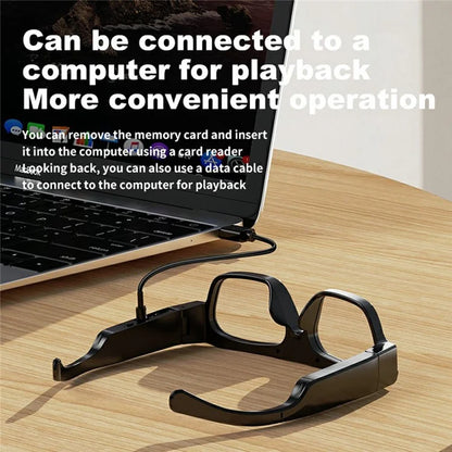 XV18 4K Camera Smart Glasses Bluetooth Sports Earphone without Memory Card (CE Certified)