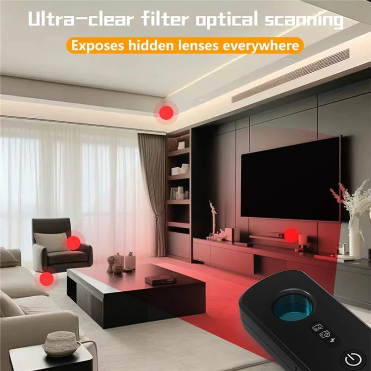 J58 Anti-Peeping Camera Scanner Infrared Night Vision Hidden Camera Detector