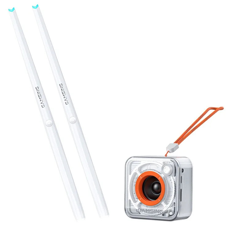 GAMSING GRA2 Air Drum Set with Bluetooth Speaker, Sticks Portable Drumstick Playset