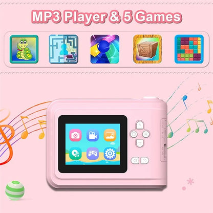 S7 2.4-inch Screen Mini Children HD Instant Camera Portable Photo Printer