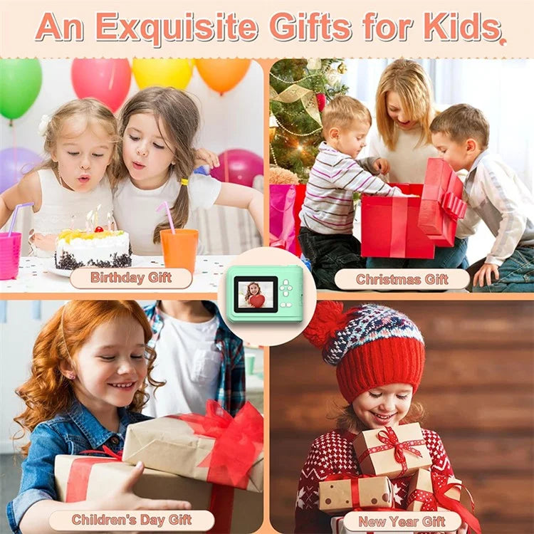 S7 2.4-inch Screen Mini Children HD Instant Camera Portable Photo Printer