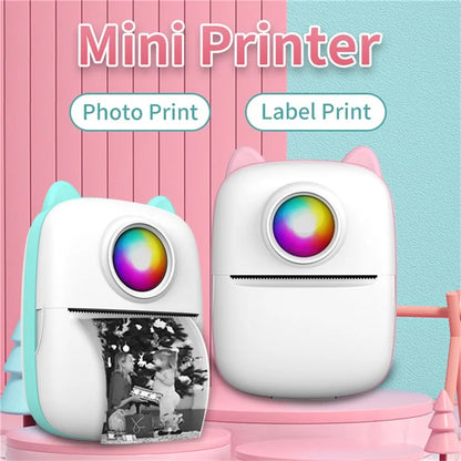 X2 Mini Home Bluetooth Thermal Printer Photo Label Notes Printing Machine